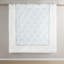 Couette double - Coton blanc avec détails brodés. Garnissage 100 % coton à motif de plage. Comprend la couette, le cache-sommier et les taies d'oreiller.