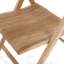 Folding Teak Patio Dining Chair