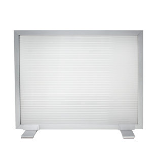 Écran d'intimité autoportant en polycarbonate
