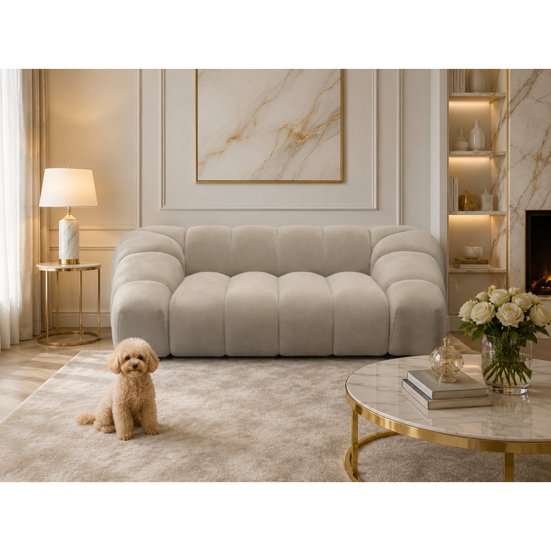 Sofa, 2, 72cm H x 270cm W x 115cm D