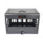 Armoire de station de charge en acier noir 16 appareils - Tablette de bureau verrouillable et chariot de chargement pour ordinateur portable pour la classe, le bureau et la bibliothèque-125526996