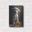 «Cute Puppy With Orange Flowers Dog Course» par Momart, art mural en métal-222618647