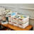 Decomomo Foldable Storage Bin | Collapsible Sturdy Cationic Fabric Storage Basket Cube W/Handles-1283439407