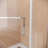 36*36*72" Pivot shower door, with 1/4" (6MM) tempered glass, Frameless Neo-Angle Pivot Shower Enclosure in  for Bathroom Shower Door Chrome(NO INCLUDED Neo-Angle Shower Base )