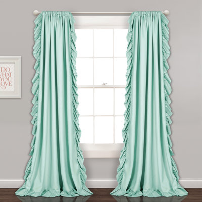 Reyna Semi Sheer Curtain Single Panel