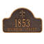 Lexy 2-Line Wall Address Plaque-760879971-760879968