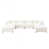 Chenille blanche