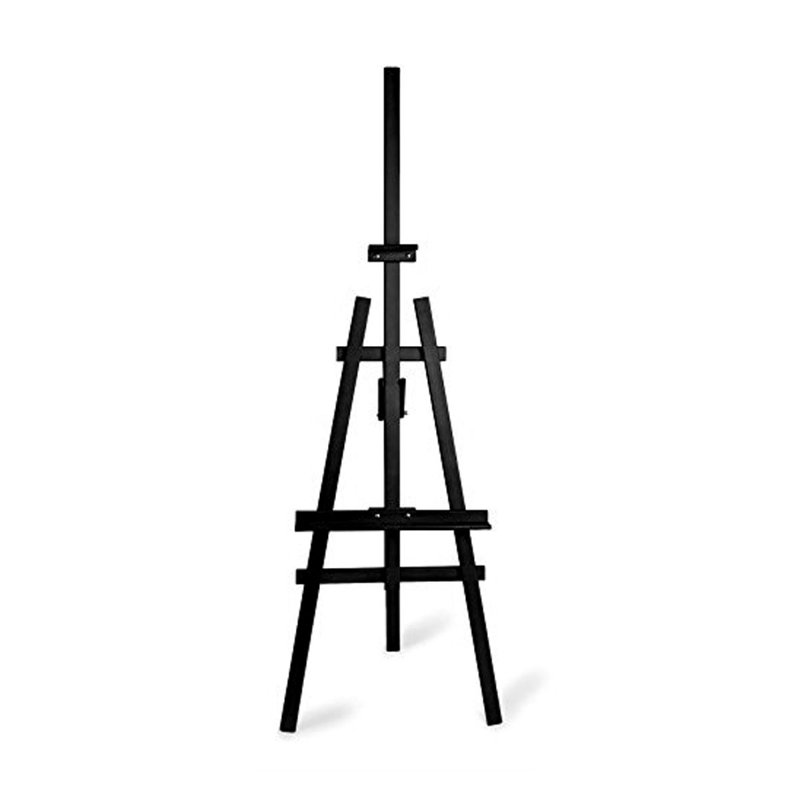 Gargi Ebern Designs Folding Wood Tripod Easel, Black, 180'Hx51'Wx45'D