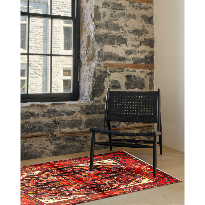 Anadol Black Rug 4'5" x 6'7"