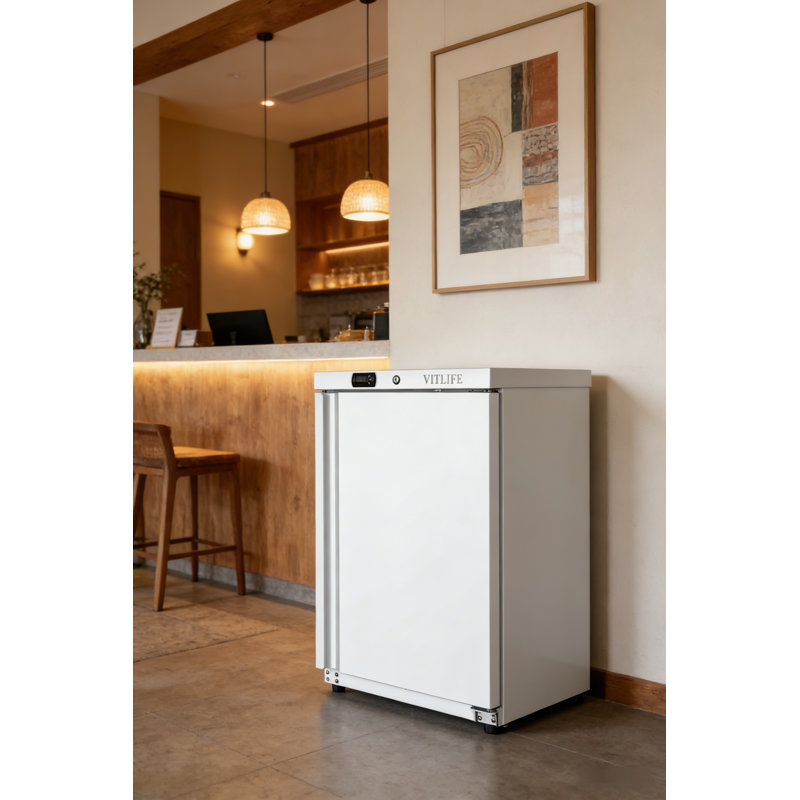 VITLIFE Commercial Reach-in Refrigerator, 4CF, 33°F to 41°F, 4