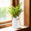 Vase à fleurs avec nœud en corde de chanvre-826017241
