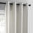 Basic Faux Linen Curtain Pair - 2 Panels - Light Filtering Grommet Curtains-1642654175-1642654171