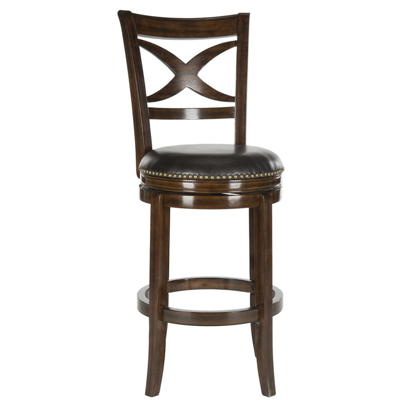 Tabouret de bar pivotant 29 po Brockway, Brun, Espresso