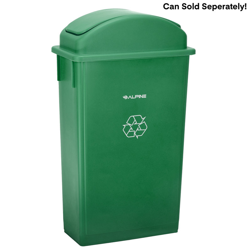 Couvercle pivotant pour poubelle 23 gallons, Vert