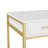 Huddleston Martha Stewart 3 Drawer Home Office Desk with Metal Frame and Hardware-90847902