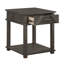 Table de bout avec rangement Traditional