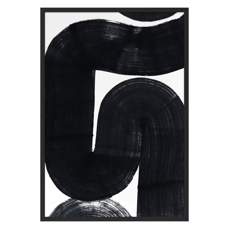 «Fall 2022 Pathway 4» par Stefano Altamura, ensemble encadré sur papier, Cadre simple noir, H 36 po x l 25 po