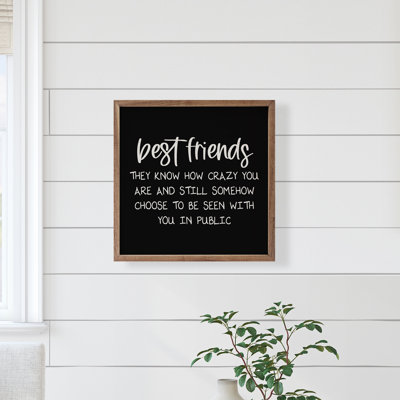 Best Friends Crazy - noir