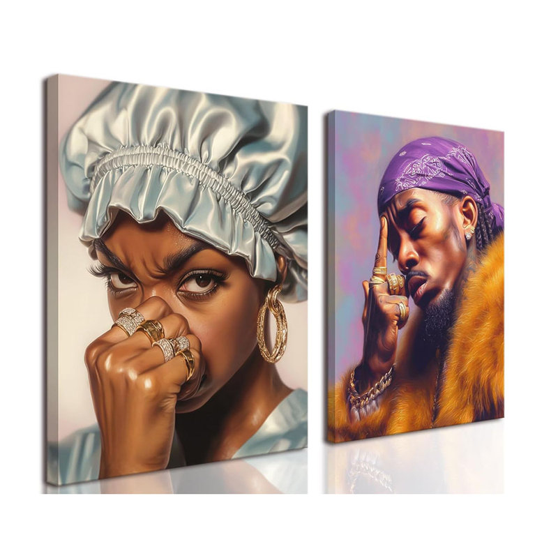 2 Piece Wrapped Canvas Print