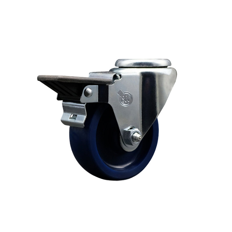 Solid Poly Swivel Bolt Hole Caster