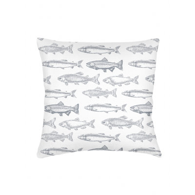 Printed Pillows Linen Animal Print Accent Pillow