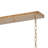 6-lamp gold adjustable iron pendant light