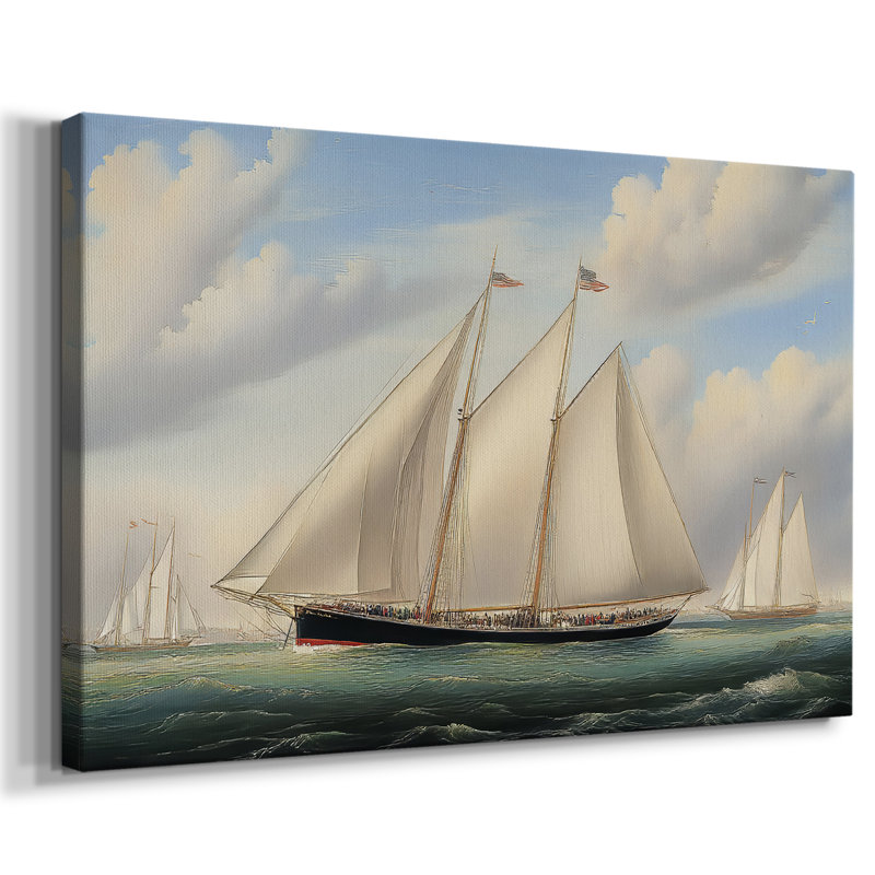Série Nautical-CXVII - Cavas enveloppés de galerie, 18 x 27