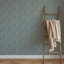 Papier peint Electric Ripple - Blue Haze
