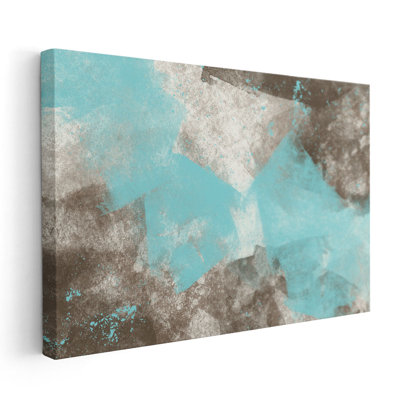 High High Coastal View - reproduction d'art sur toile