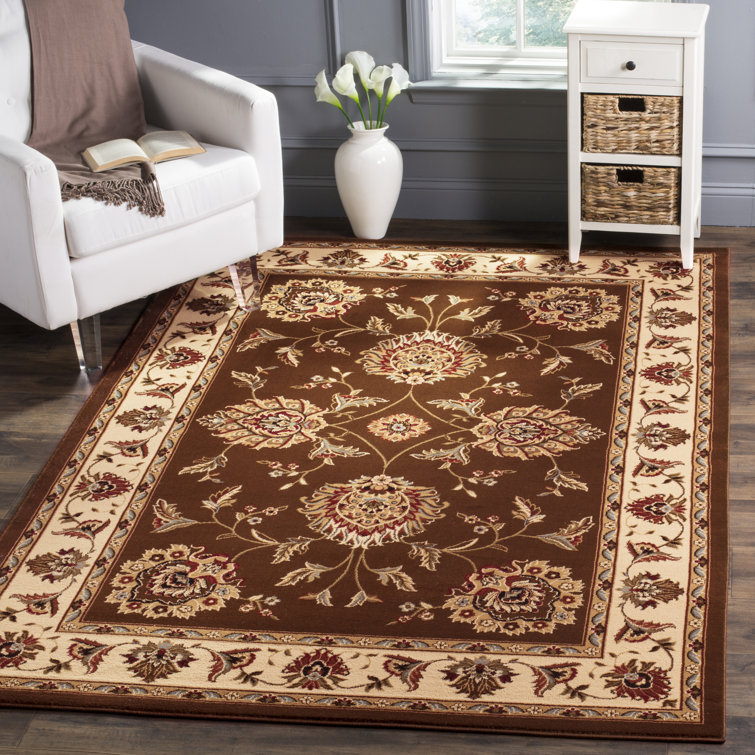 Klose Oriental Brown/Ivory Area Rug