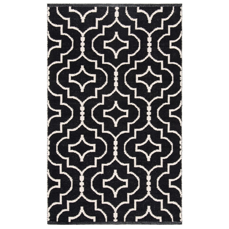 Smith Hand Woven Cotton Geometric Rug