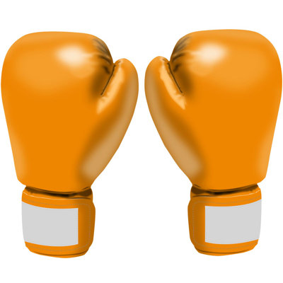 Adhésif décoratif gants de boxe Home Gym