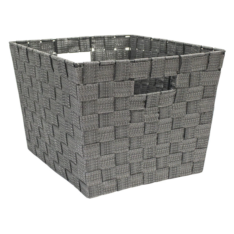 Ensemble de paniers en tissu, Gris