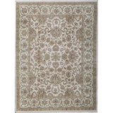 Mughal One-of-a-Kind Rectangle 11'11" X 14'10" Hand Knotted Area Rug