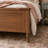 Upholstered Bed Frame with Panel Footboard-710928635