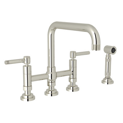 Campo Bridge Kitchen Faucet With Side Spray
