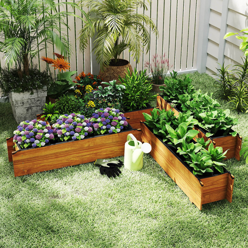 Kristy Wood Raised Garden Bed