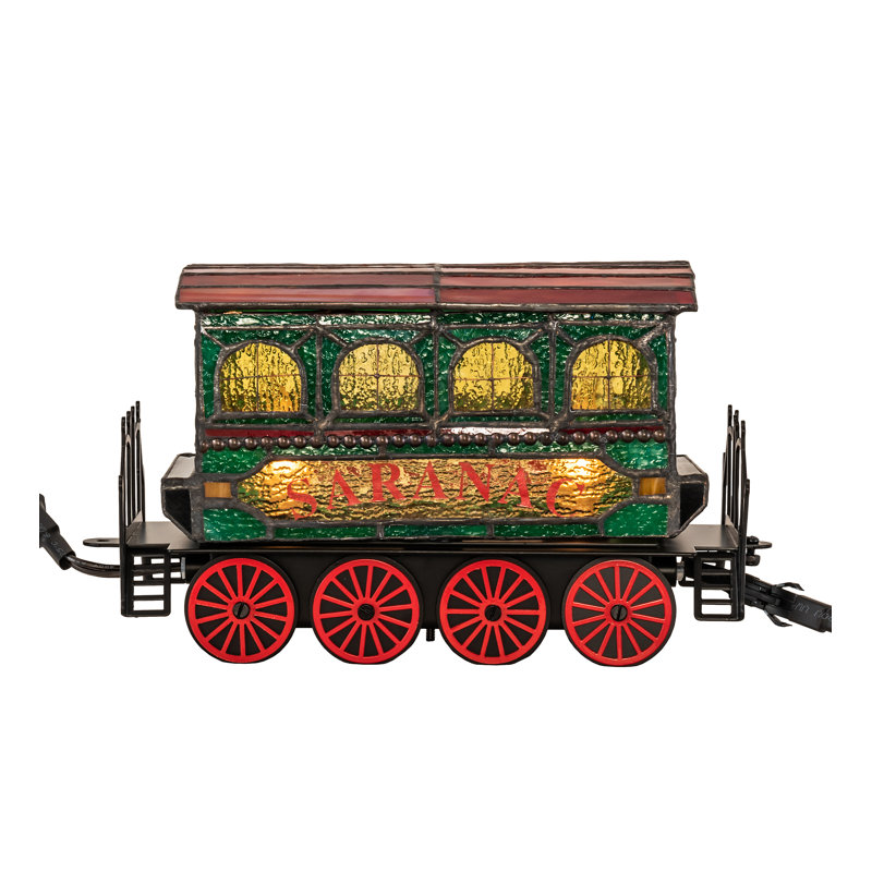 8.12'' Transportation Themed Lighted Art Glass