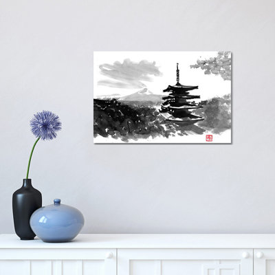 Temple by Péchane - Print on Canvas