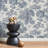 Toile Wallpaper Roll French Style-1650285995