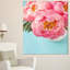 Bouquet de lumières rose pivoine fleurs-impression-505266427-516172891