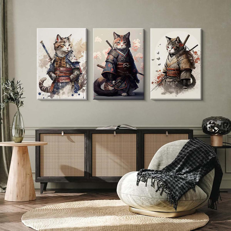 3 Piece Wrapped Canvas Print