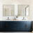 Premium Metal Frame Shatterproof Wall Mount Mirror - FM1-110252846-110252850