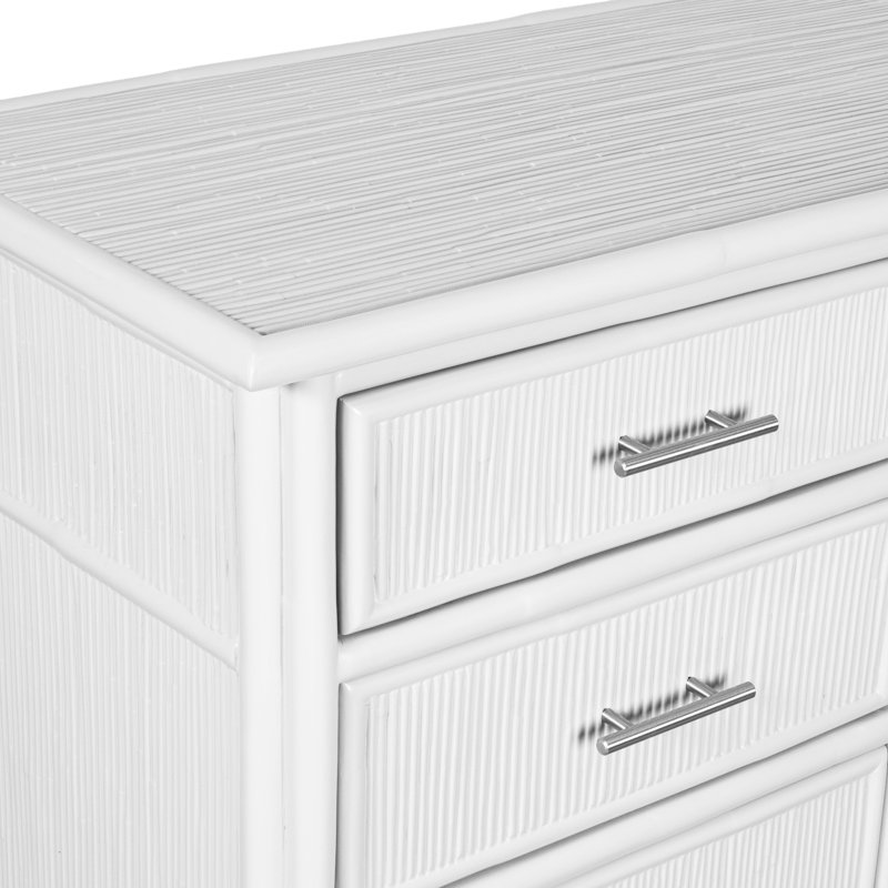 Bermuda 6 - Drawer Dresser, White