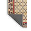Tapis orange traditionnel/noir/jaune clair Finan-91879683