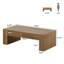 Table basse 51 pouces rectangulaire pour salon