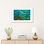 Tortue de mer verte et sergent-Major, groupe de demoiselles par Tim Fitzharris - reproduction de photo