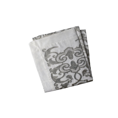 Mozart Embroidered Throw Blanket