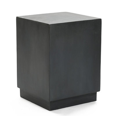 Novato Indoor/Outdoor Cement Side Table