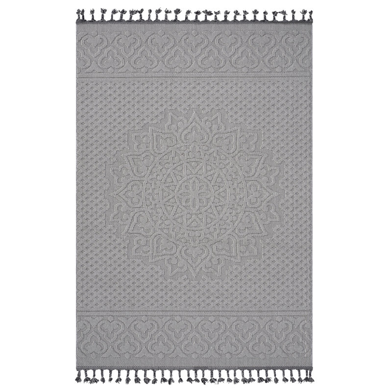 Contemporary Area Rug, Rectangle 5'3" x 7'6"